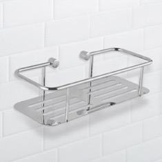 Wall Mounted Chrome Shower Basket